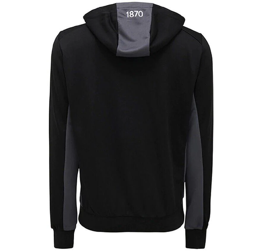 AFL 2022 Travel Hooded Sweatshirt - Port Adelaide Power - Adult - Jumper  MACRON - Image 2