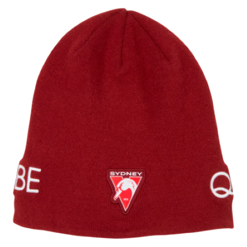 AFL 2025 Beanie - Sydney Swans - Hat - Mens - OSFM