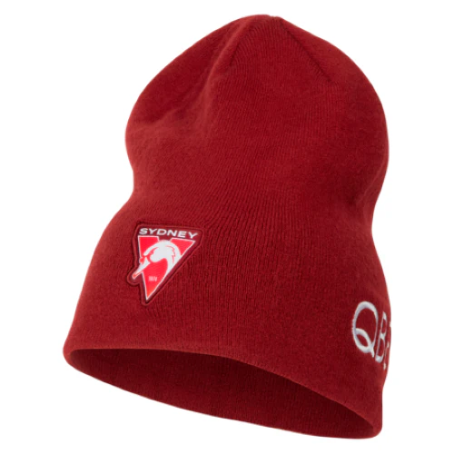 AFL 2025 Beanie - Sydney Swans - Hat - Mens - OSFM - Image 3