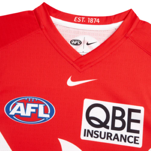 AFL 2025 Home Guernsey - Sydney Swans - Adult - Mens - Image 3