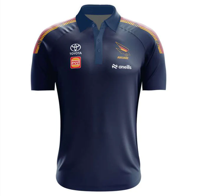 AFL 2025 Media Polo - Adelaide Crows - Adult - O'NEILLS - Image 2