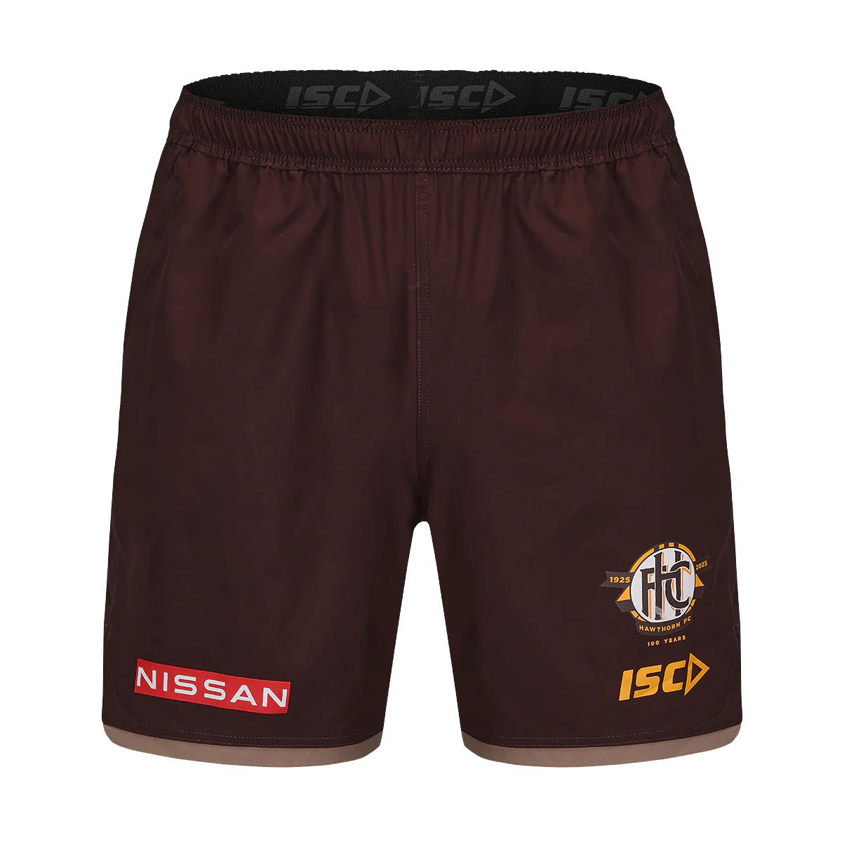 AFL 2025 Training Shorts - Hawthorn Hawks - Adult - Mens