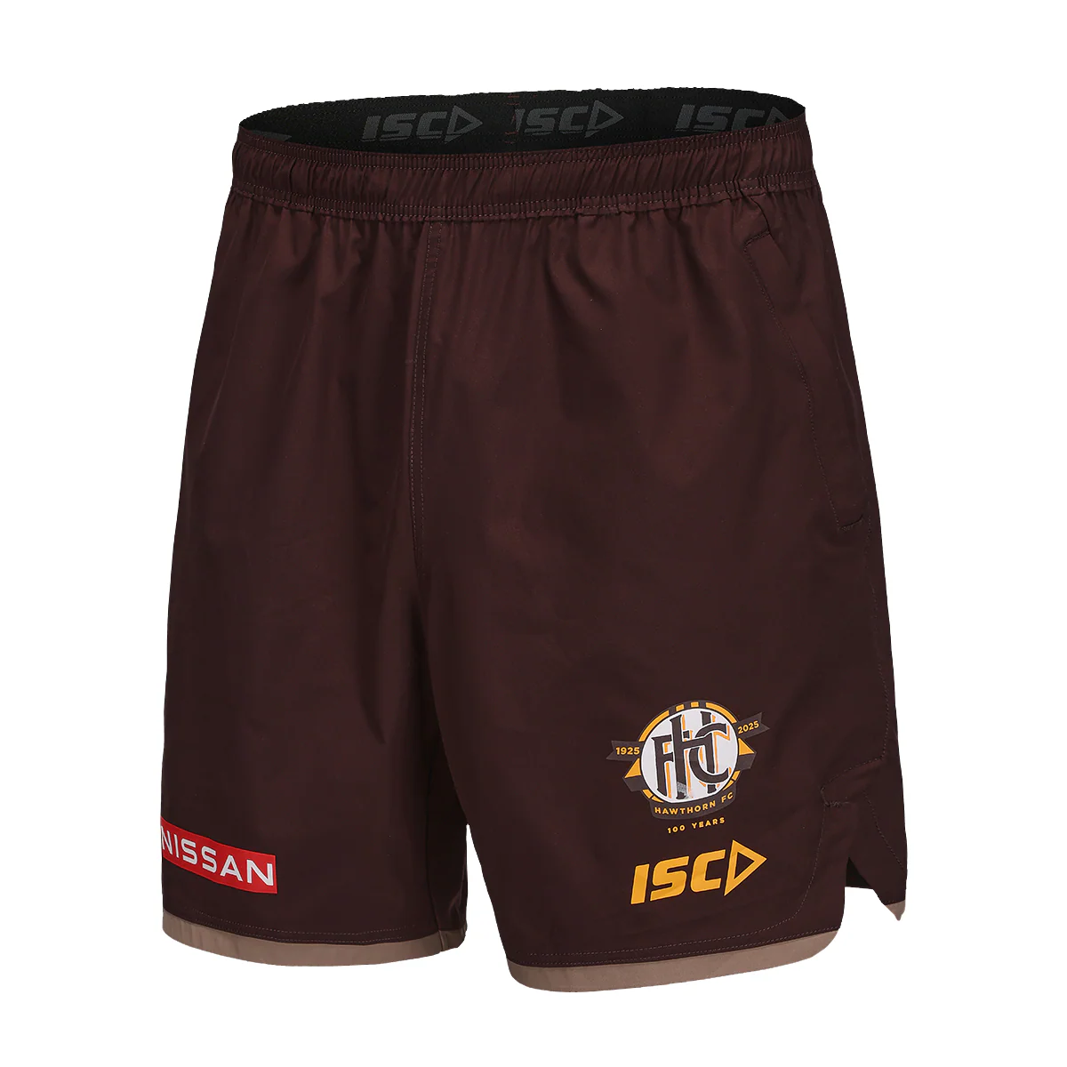 AFL 2025 Training Shorts - Hawthorn Hawks - Adult - Mens - Image 3