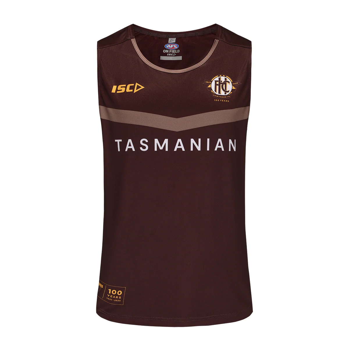 AFL 2025 Training Singlet - Hawthorn Hawks - Adult - Mens
