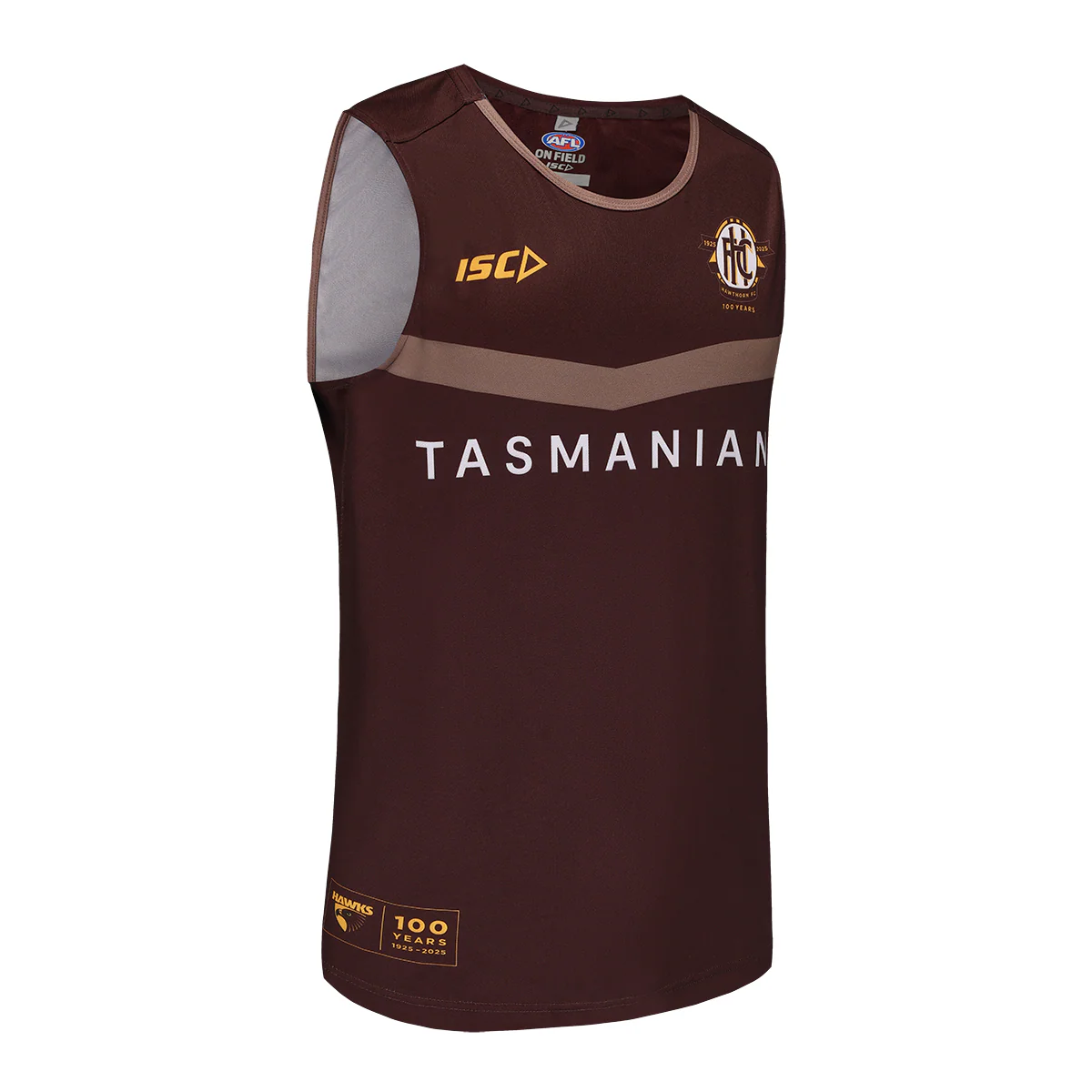 AFL 2025 Training Singlet - Hawthorn Hawks - Adult - Mens - Image 4