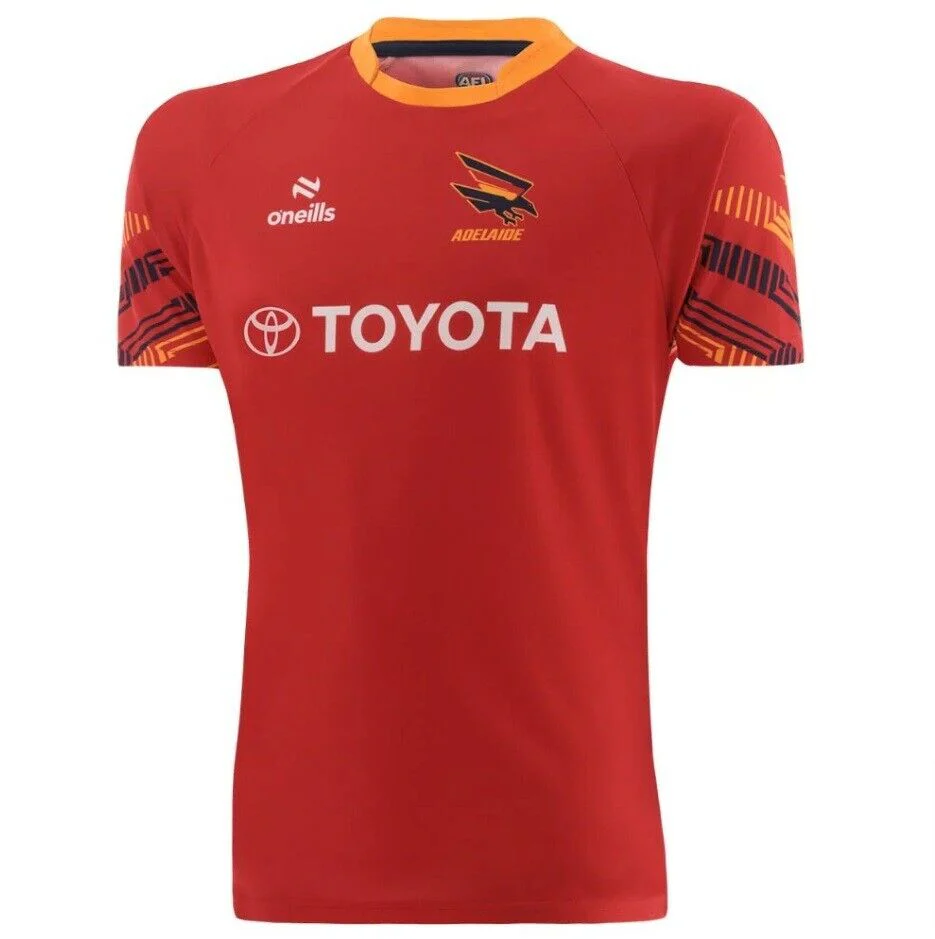 AFL 2025 Training Tee - Adelaide Crows - Adult - Red - T-Shirt - O'NEILLS - Image 2