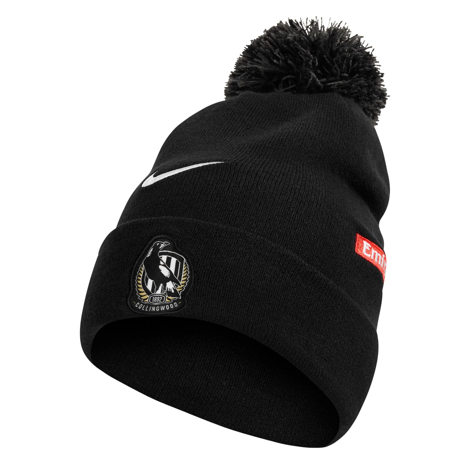 AFL 2026 Beanie - Collingwood Magpies - Hat - Adult - Mens - OSFM