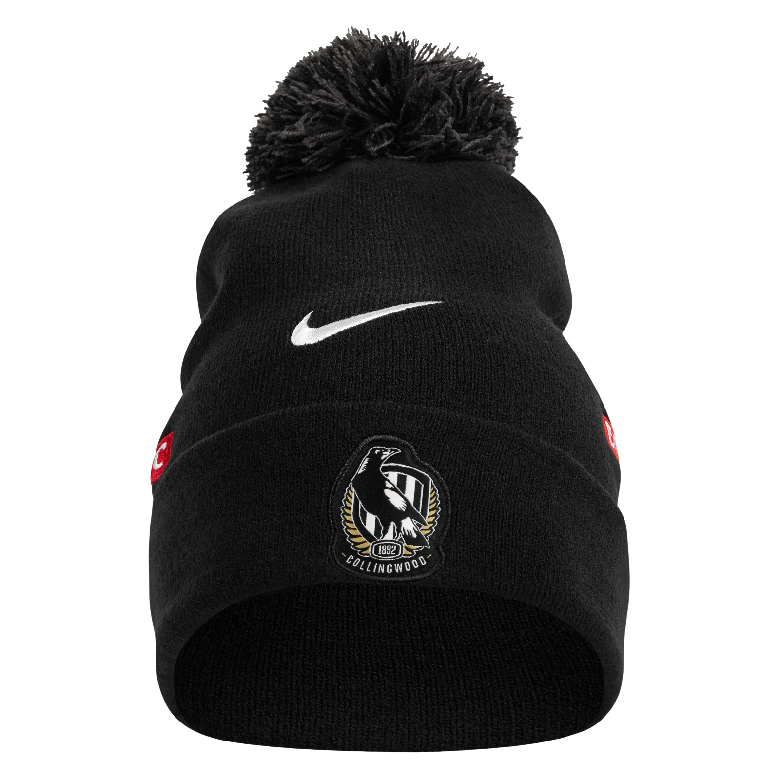 AFL 2026 Beanie - Collingwood Magpies - Hat - Adult - Mens - OSFM - Image 2