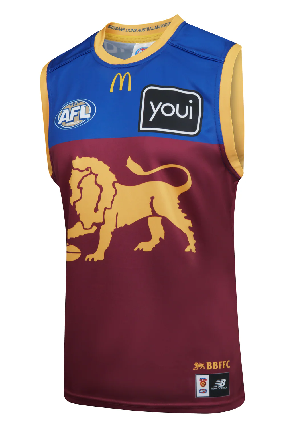 AFL 2026 Home Guernsey - Brisbane Lions - Adult - Mens