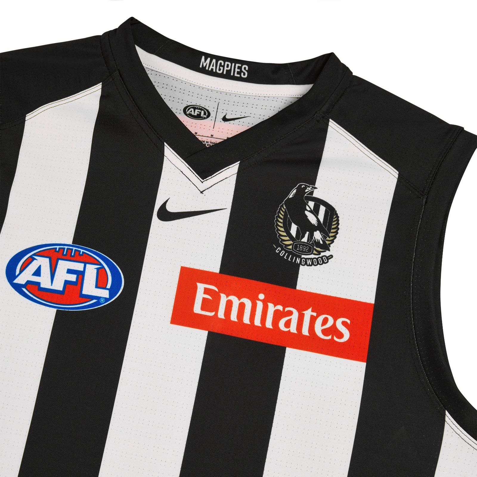 AFL 2026 Home Guernsey - Collingwood Magpies - Adult - Mens - Image 4