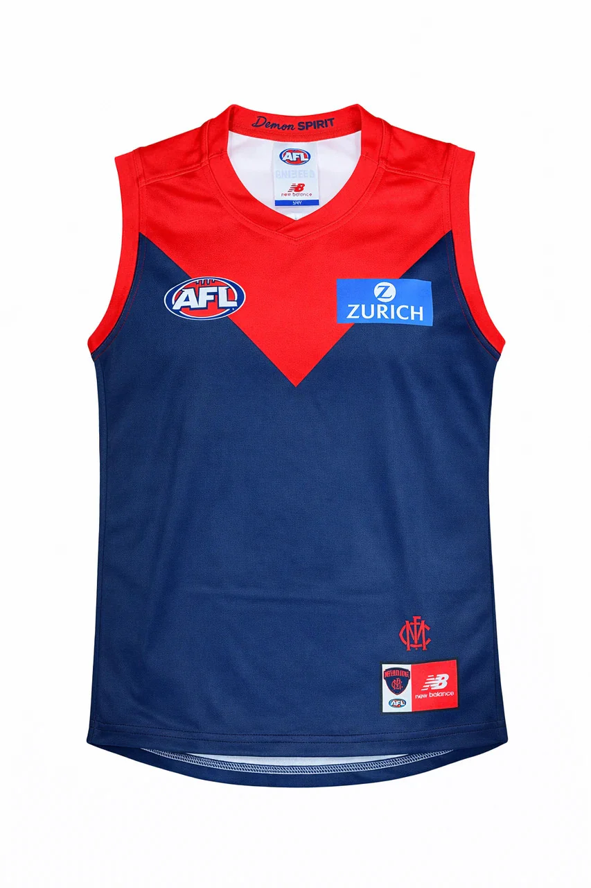 AFL 2026 Home Guernsey - Melbourne Demons - Adult - Mens