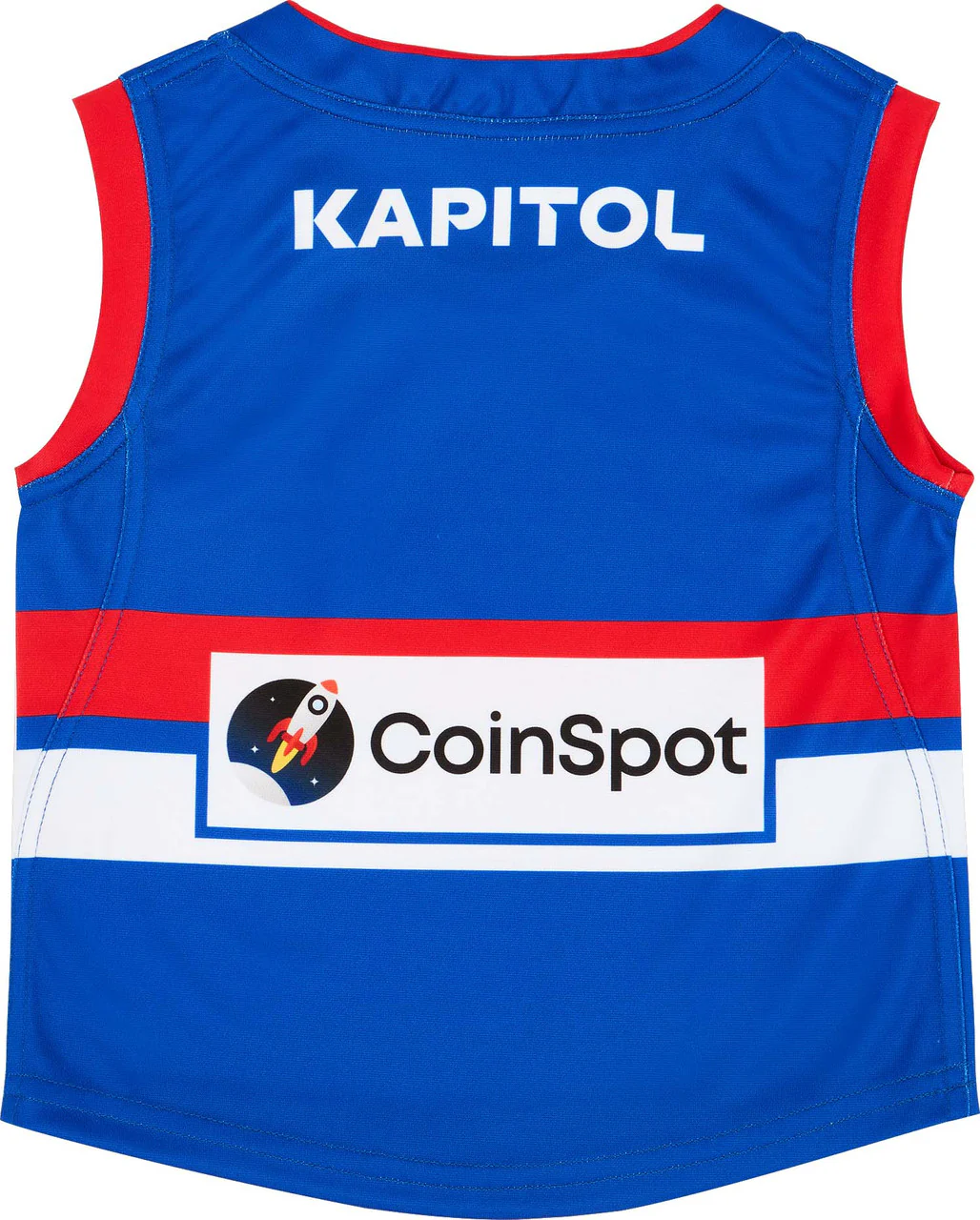 AFL 2026 Home Guernsey - Western Bulldogs - Infant - Toddler - Image 2