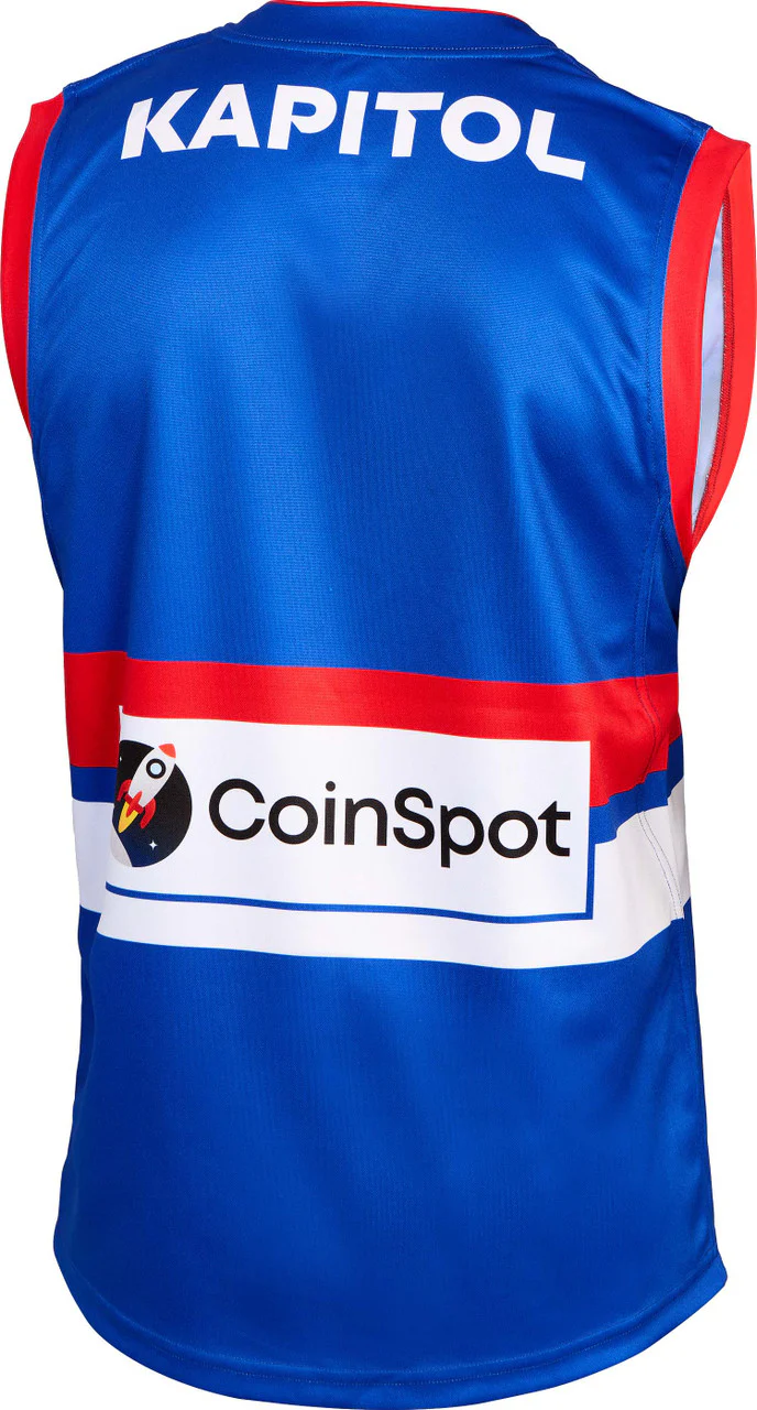 AFL 2026 Home Guernsey - Western Bulldogs - Youth - Kids - Image 2