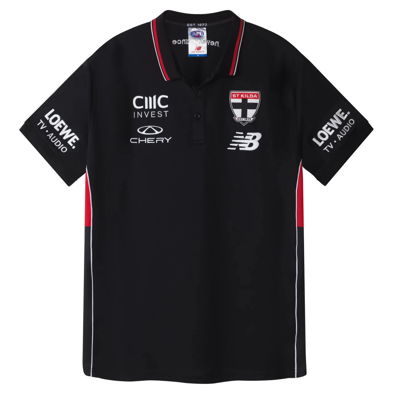 AFL 2026 Media Polo - St Kilda Saints - Adult - Mens