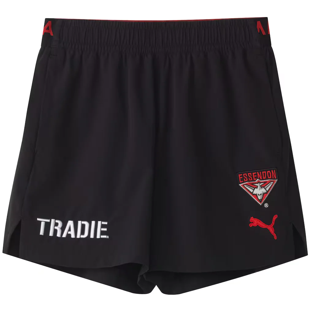 AFL 2026 Training Shorts - Essendon Bombers - Adult - Mens
