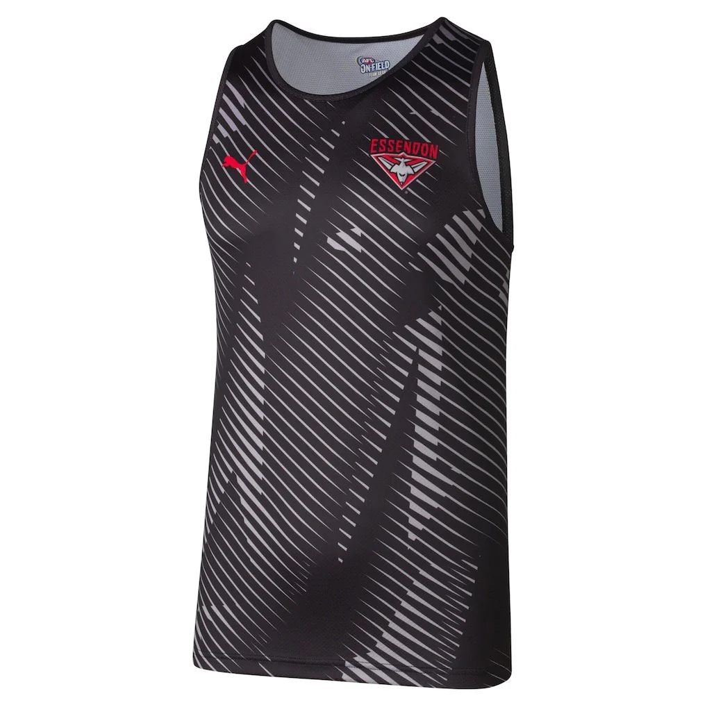 AFL 2026 Training Singlet - Essendon Bombers - Adult - Mens - Image 2
