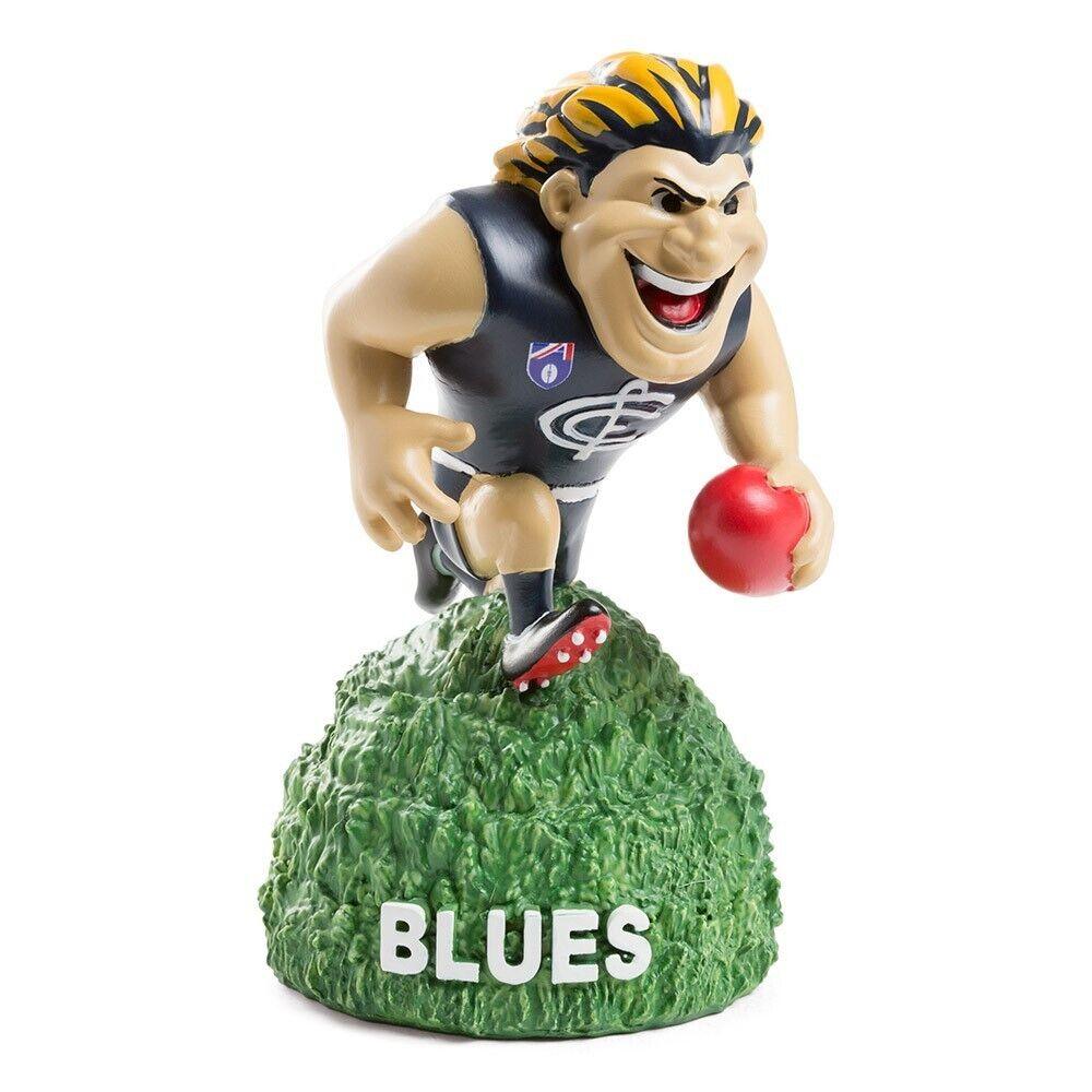 AFL 3D Retro Mascot Statue - Carlton Blues - 18cm Tall - Image 2