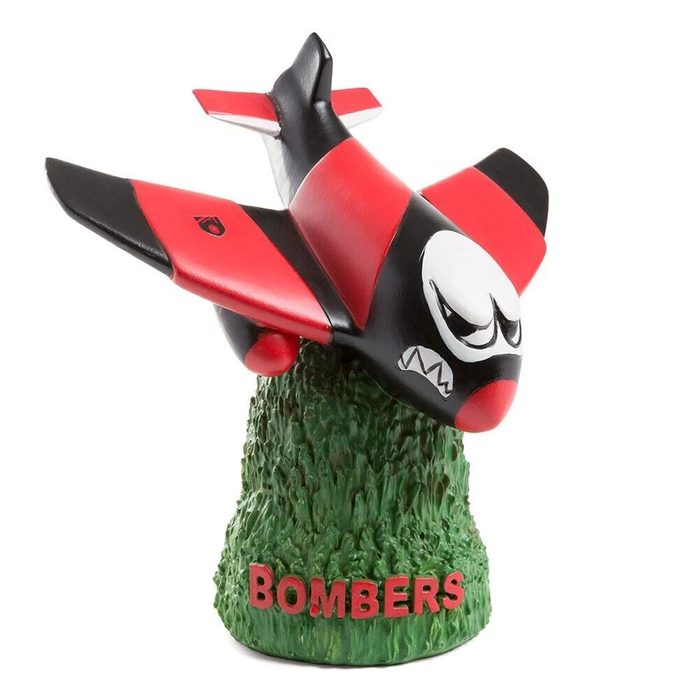 AFL 3D Retro Mascot Statue - Essendon Bombers - 18cm Tall - Image 2