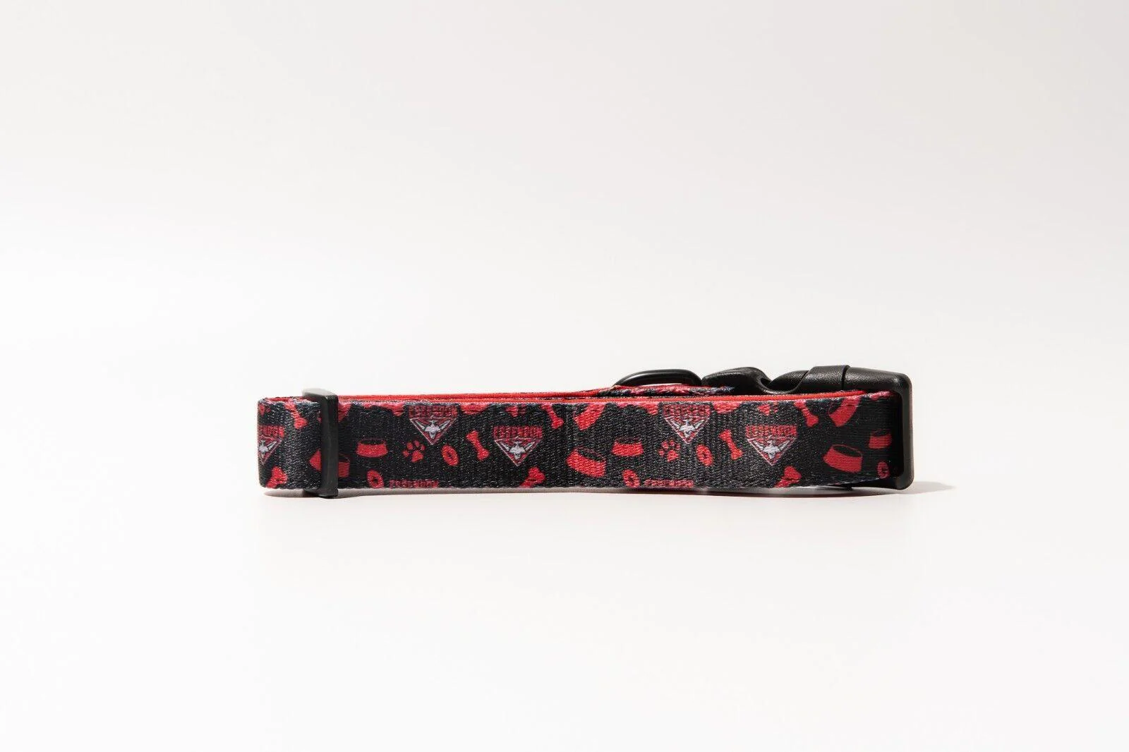 AFL Adjustable Dog Collar - Essendon Bombers - Small To Large - Strong Durable - Image 2