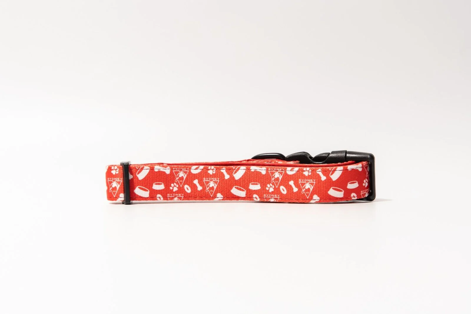AFL Adjustable Dog Collar - Sydney Swans - Small To Large - Strong Durable - Image 2