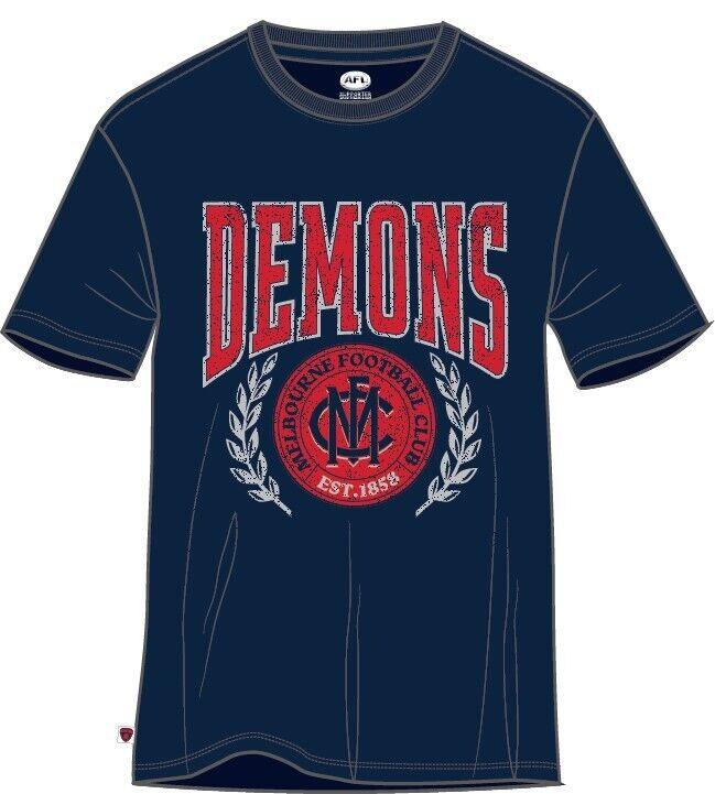 AFL Arch Graphic Tee Shirt - Melbourne Demons - Mens T-Shirt - Image 2