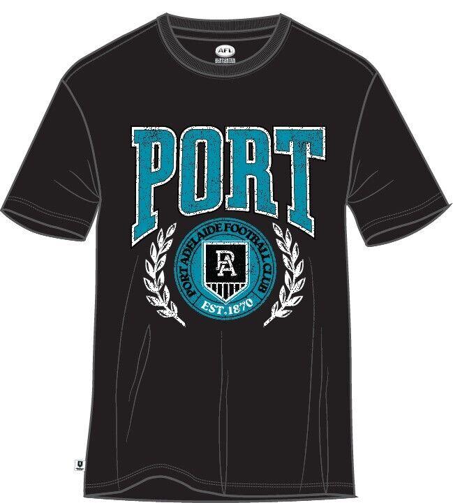 AFL Arch Graphic Tee Shirt - Port Adelaide Power - Mens T-Shirt - Image 2