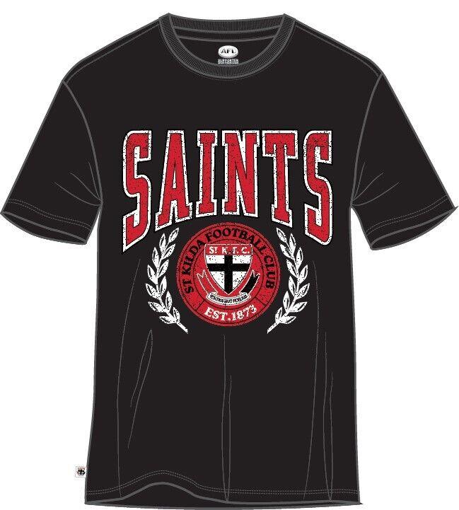 AFL Arch Graphic Tee Shirt - St Kilda Saints - Mens T-Shirt - Image 2