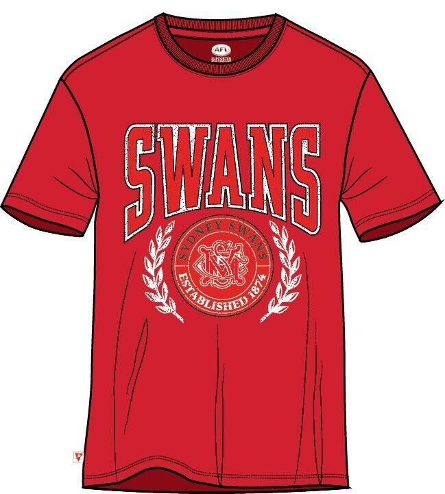 AFL Arch Graphic Tee Shirt - Sydney Swans - Mens T-Shirt - Image 2