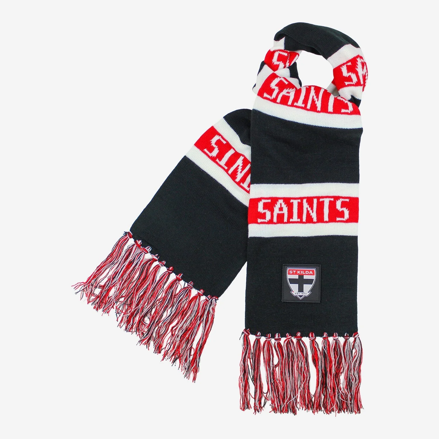 AFL Bar Scarf - St Kilda Saints - Supporter Team Wear - Image 2