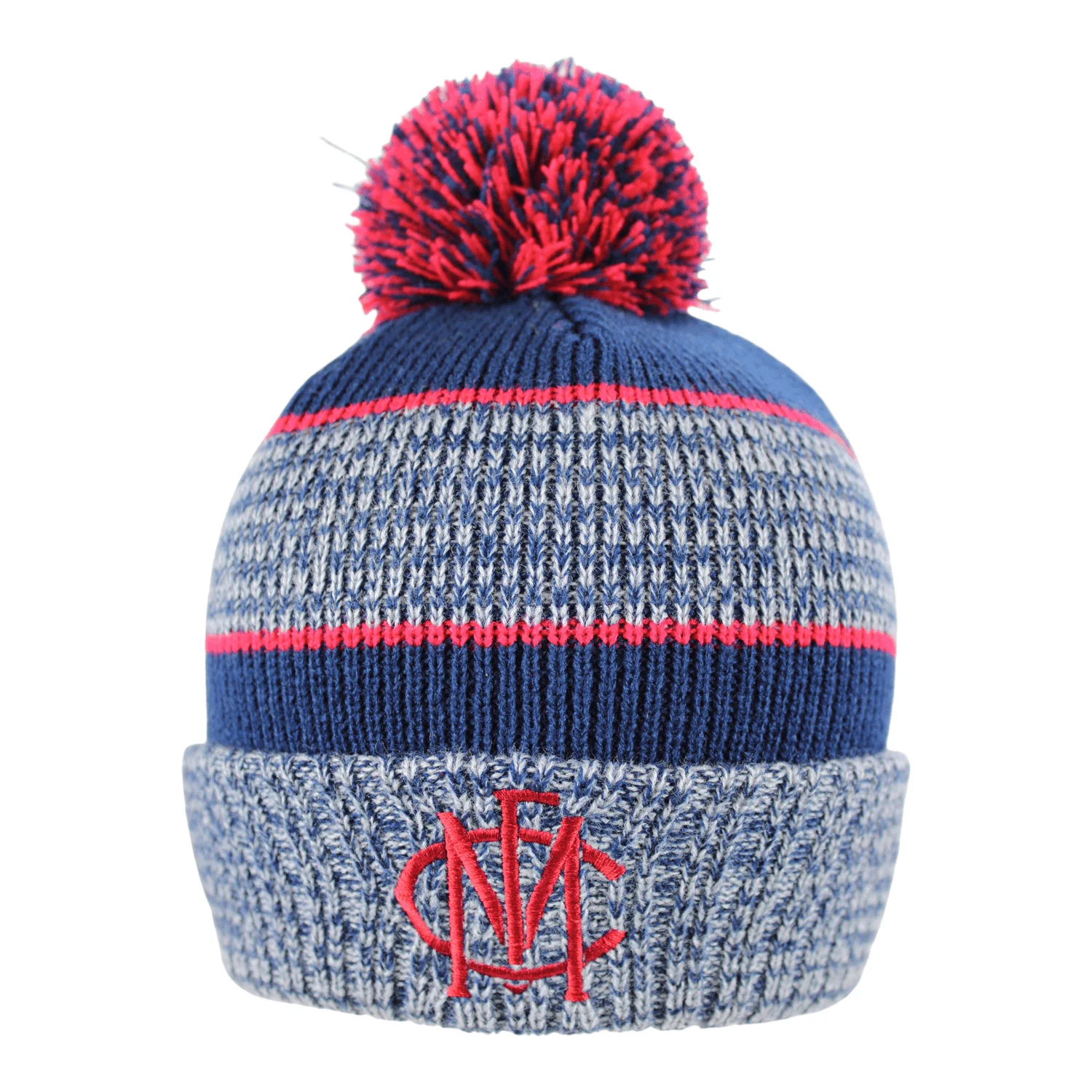 AFL Blitz Beanie - Melbourne Demons - Winter Hat - Adult - OSFM - Image 2