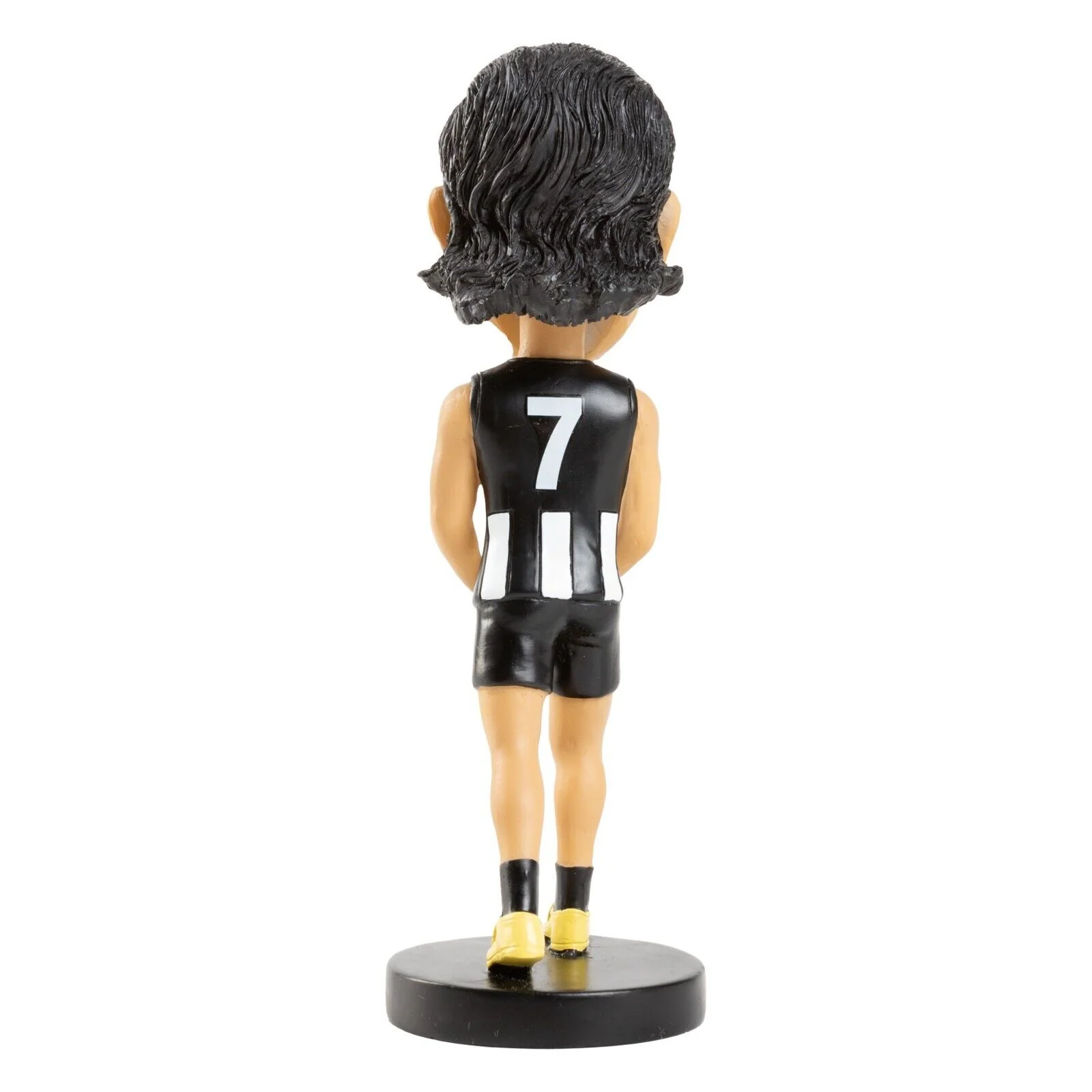 AFL Bobblehead - Josh Daicos - Collingwood Magpies - Statue - Yellow Ball - Image 2