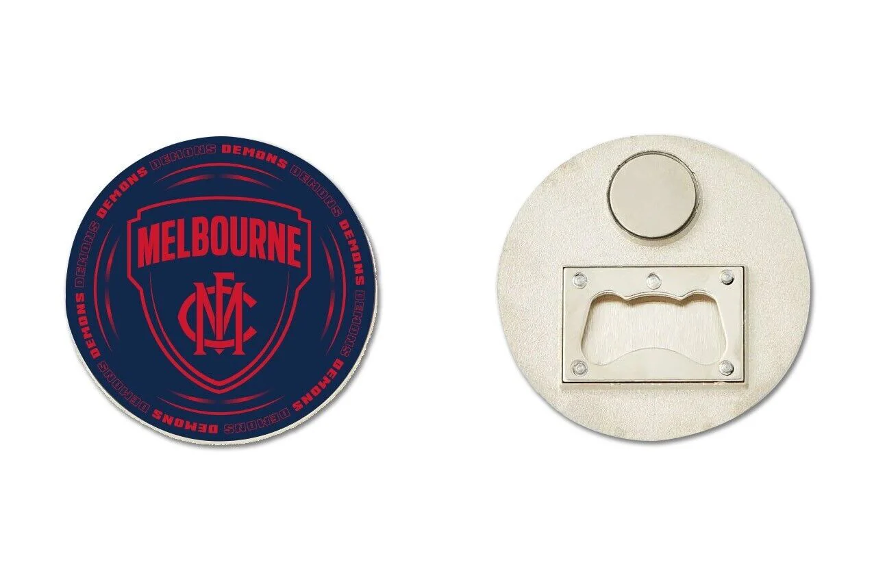 AFL Bottle Opener Magnet - Melbourne Demons - Aussie Rules - Image 2