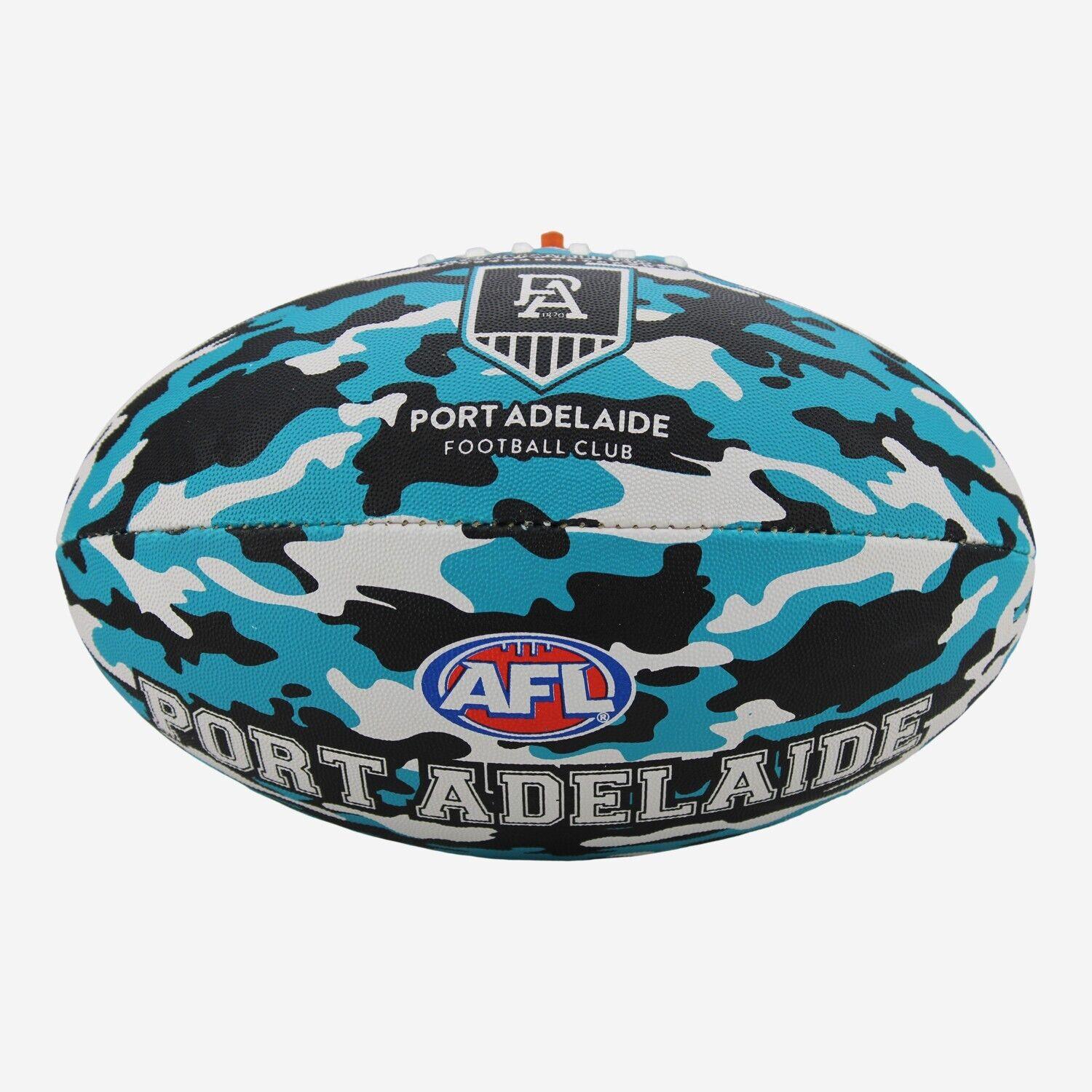 AFL Camo Club Football - Port Adelaide Power - Size 5 - Game Ball - Image 2