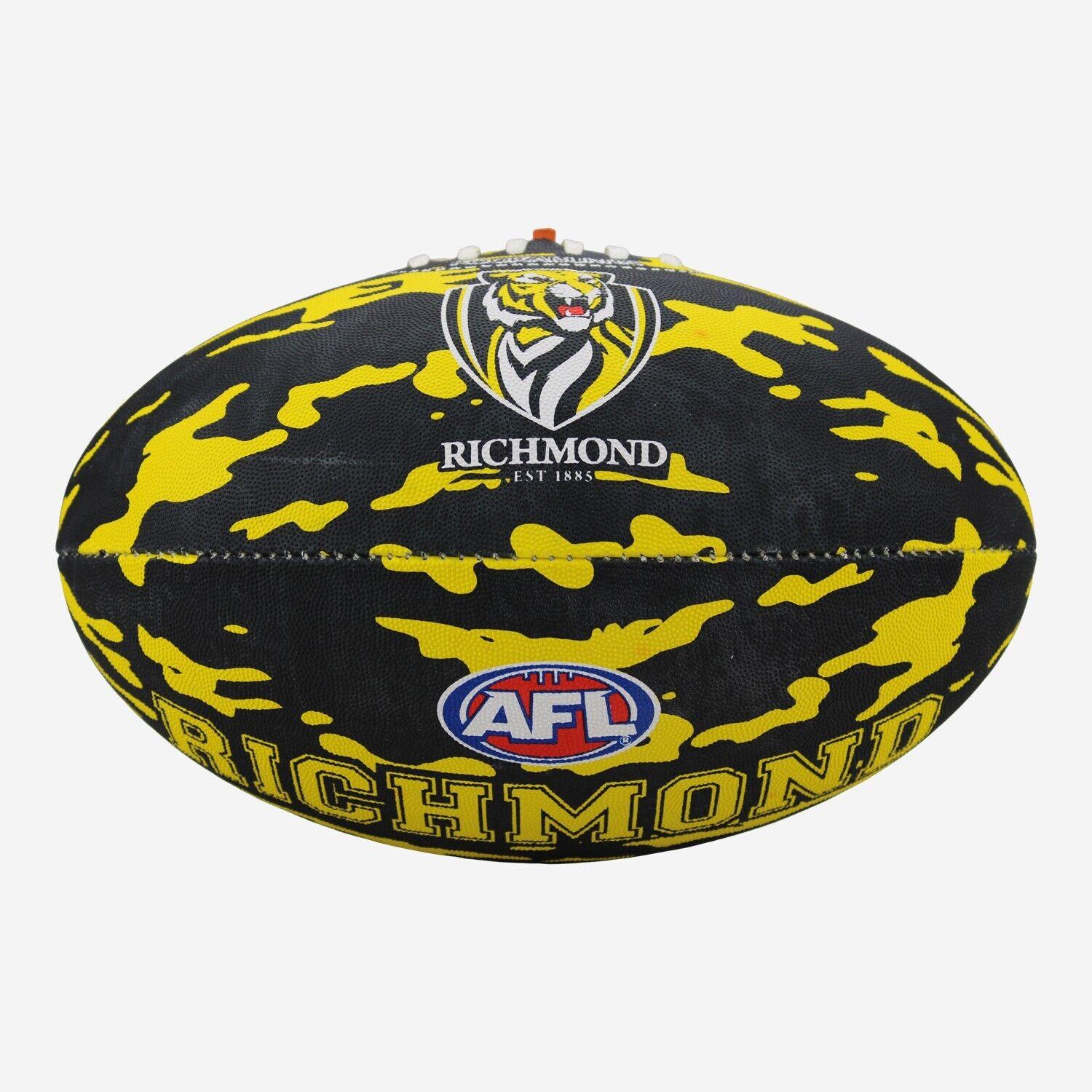 AFL Camo Club Football - Richmond Tigers - Size 5 - Game Ball - Image 2