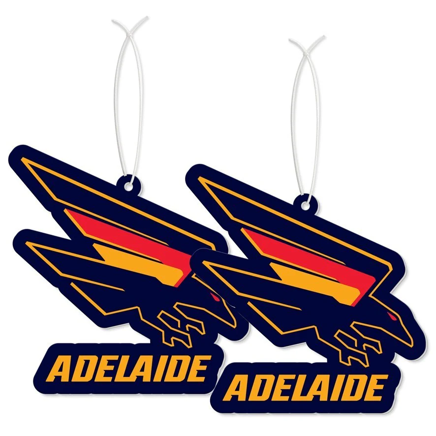 AFL Car Air Freshener 2 Pack - Adelaide Crows - Scented - Set of Two - Image 2