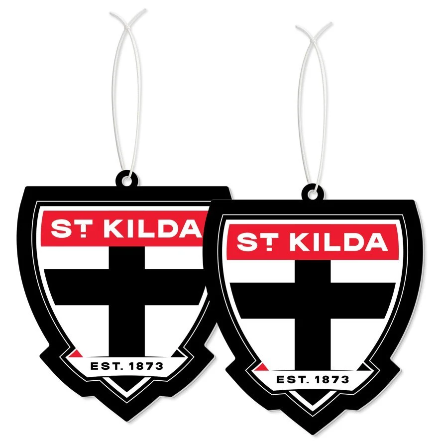 AFL Car Air Freshener 2 Pack - St Kilda Saints - Scented - Set of Two - Image 2