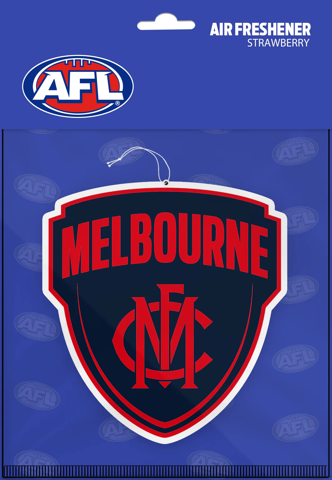 AFL Car Air Freshener - Melbourne Demons - Logo - Image 2