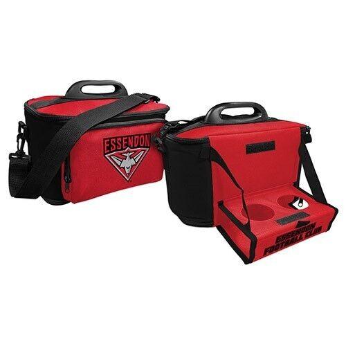 AFL Drink Cooler Bag With Tray - Essendon Bombers - Insulated - Team Logo - Image 2