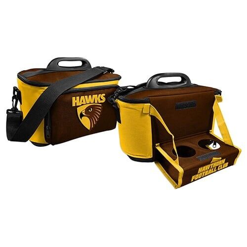 AFL Drink Cooler Bag With Tray - Hawthorn Hawks - Aussie Rules - Image 2