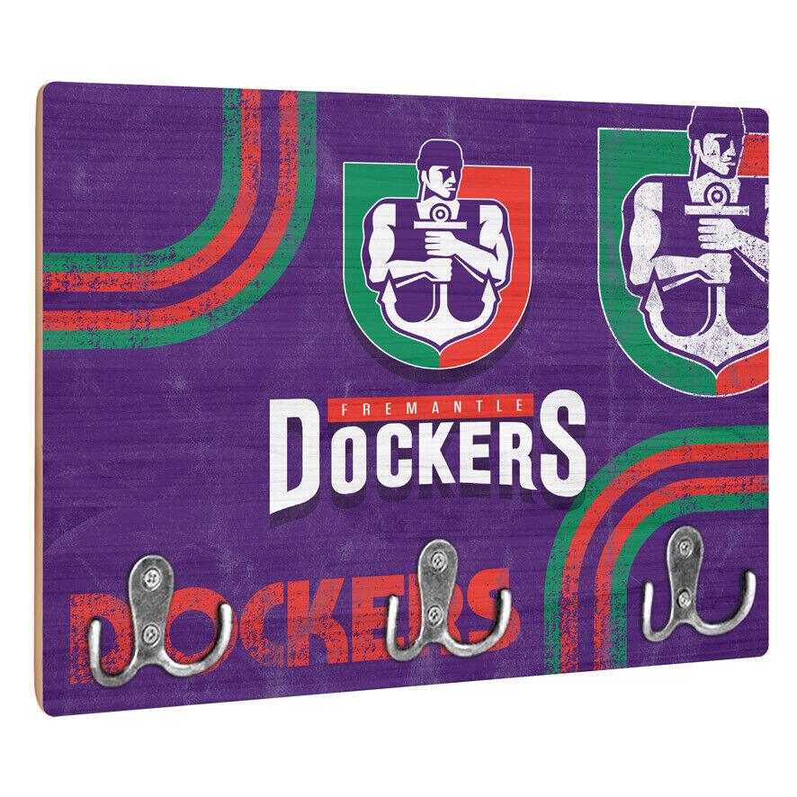 AFL Heritage Key Rack - Fremantle Dockers - Gift - Retro - Image 2