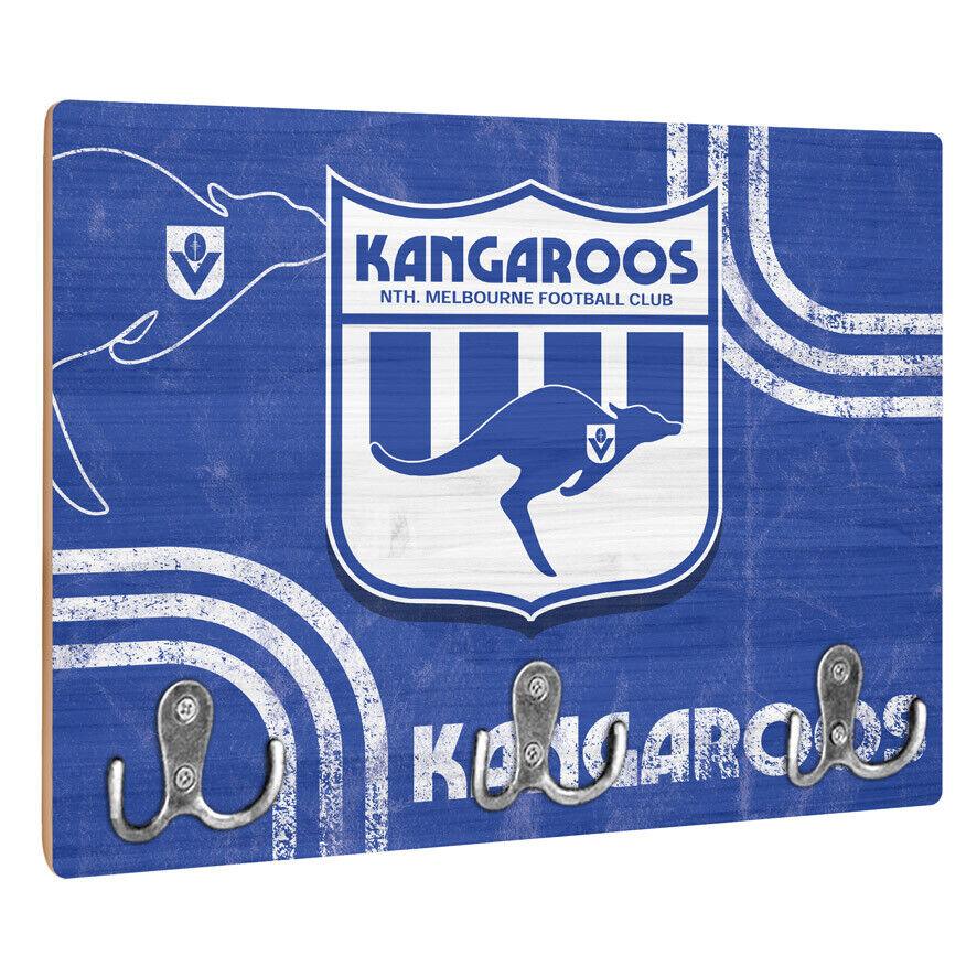 AFL Heritage Key Rack - North Melbourne Kangaroos - Gift - Retro - Image 2