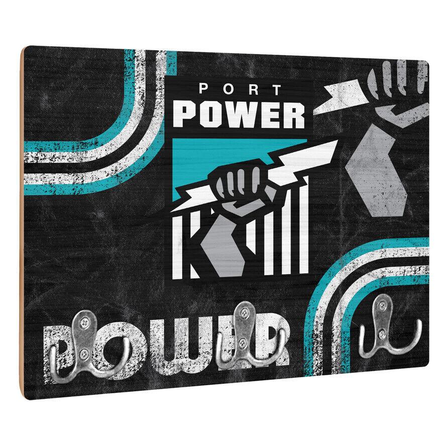 AFL Heritage Key Rack - Port Adelaide Power - Gift - Retro - Image 2