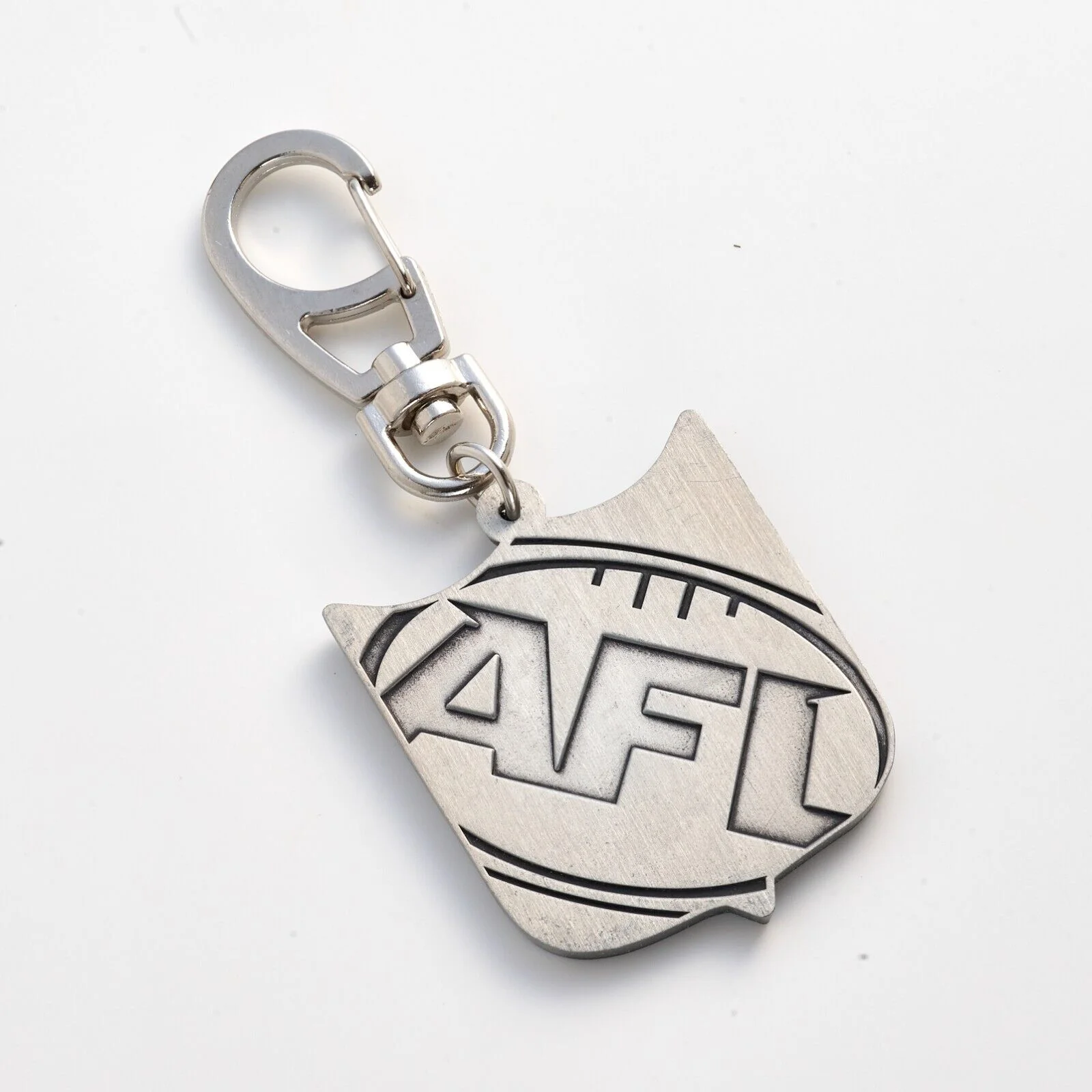 AFL Heritage Metal Key Ring - Melbourne Demons - Logo Keyring - Aussie Rules - Image 2