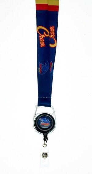 AFL Lanyard with Retractable ID Clip - Adelaide Crows - TROFE - Image 2