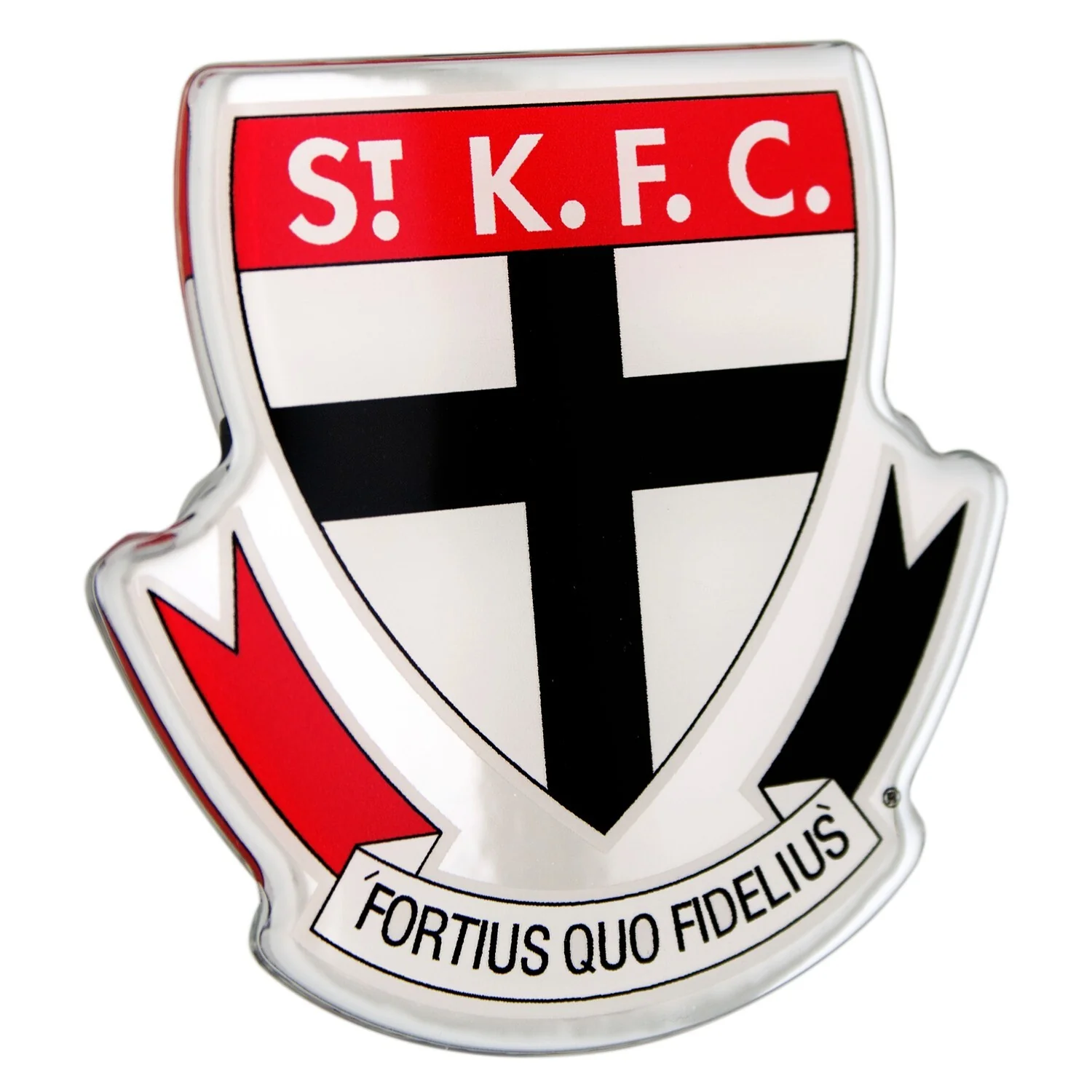 AFL Logo Emblem - St Kilda Saints - Supporter Car Badge