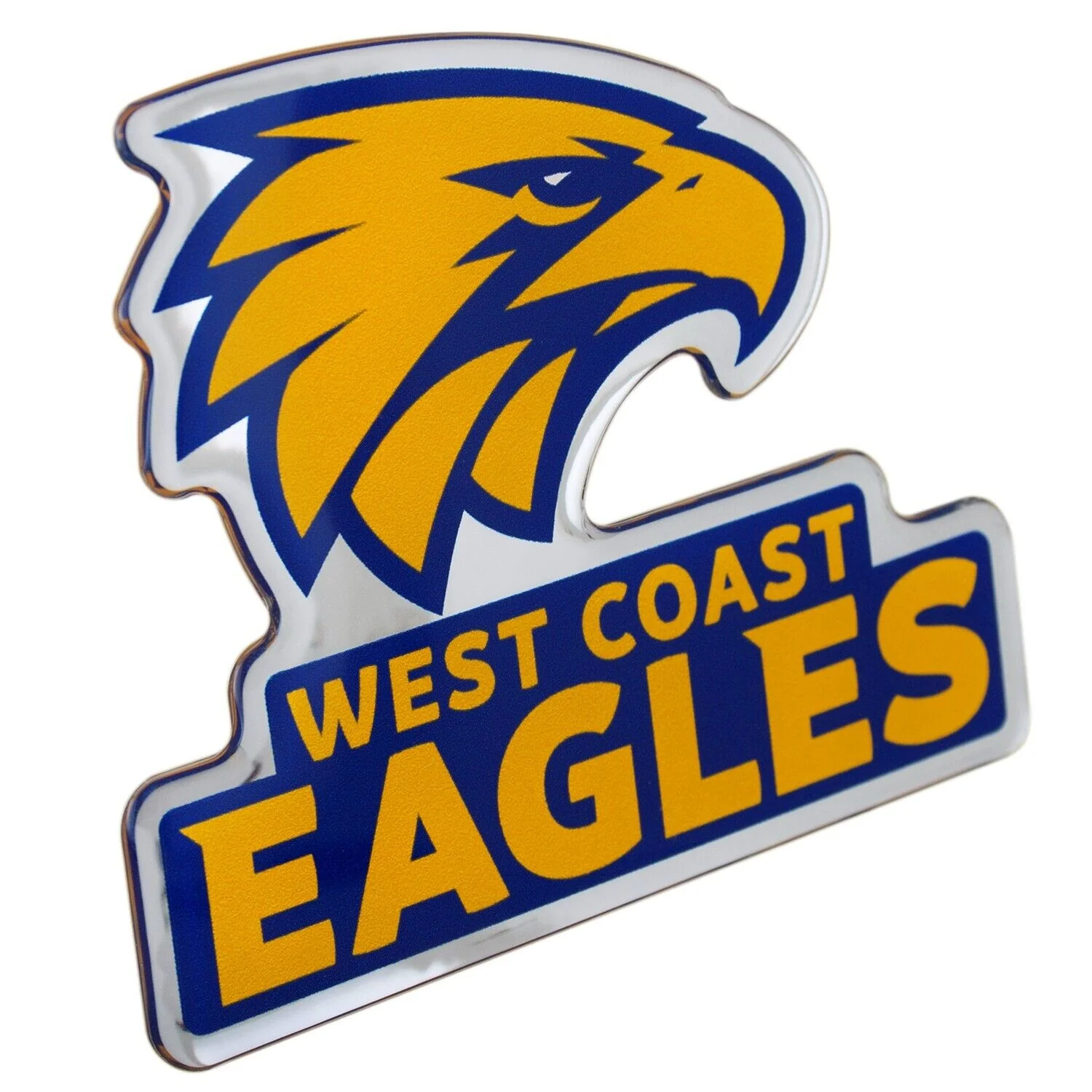 AFL Logo Emblem - West coast Eagles - Supporter Car Badge - Image 2