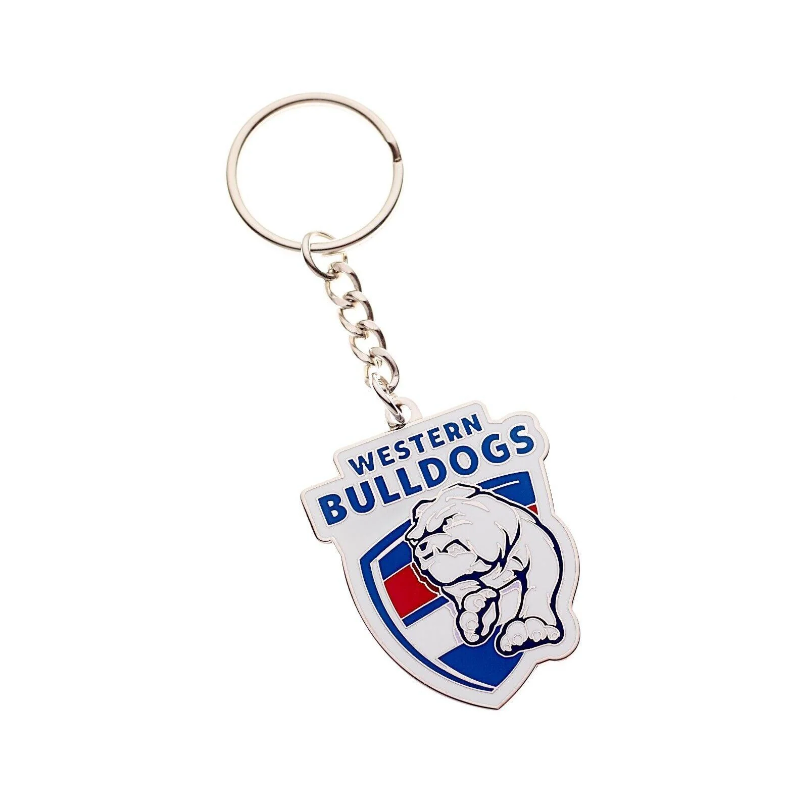 AFL Logo Metal Key Ring - Western Bulldogs - Keyring - Aussie Rules - TROFE - Image 2