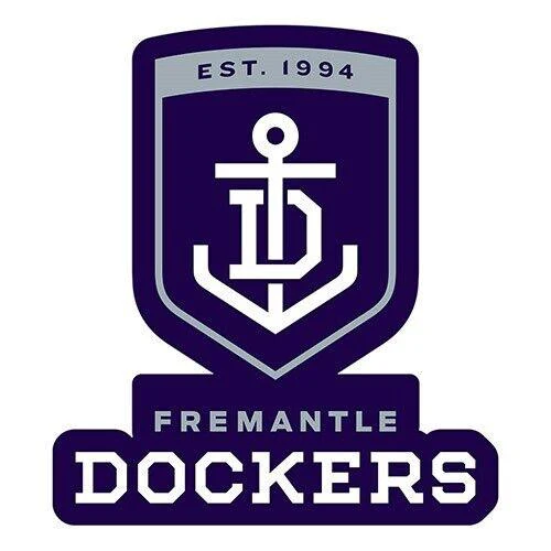 AFL Logo Sticker - Fremantle Dockers - 16cm x 21cm Decal - Image 2