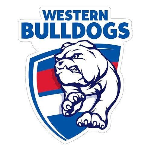 AFL Logo Sticker - Western Bulldogs - 16cm x 21cm Decal - Image 2