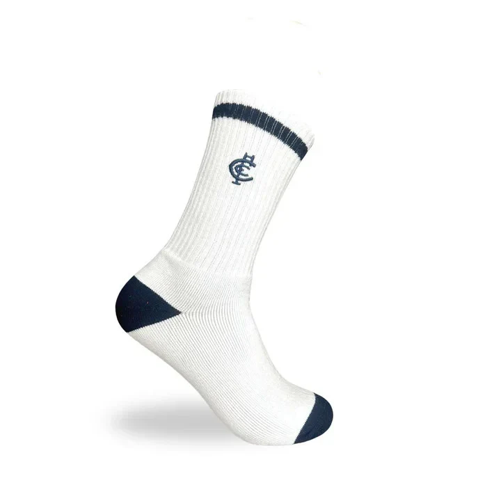 AFL Mens Crew Socks - Carlton Blues - One Pair - Sock